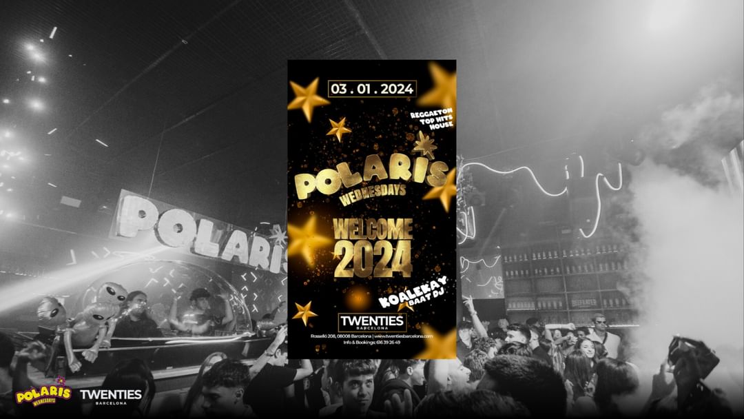 Twenties Miércoles Entradas Gratis | Fiesta Polaris en Twenties Barcelona event cover