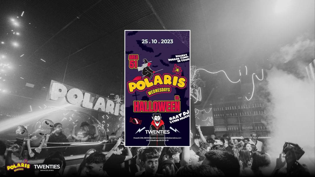 Twenties Miércoles Entradas Gratis | Fiesta Polaris en Twenties Barcelona event cover