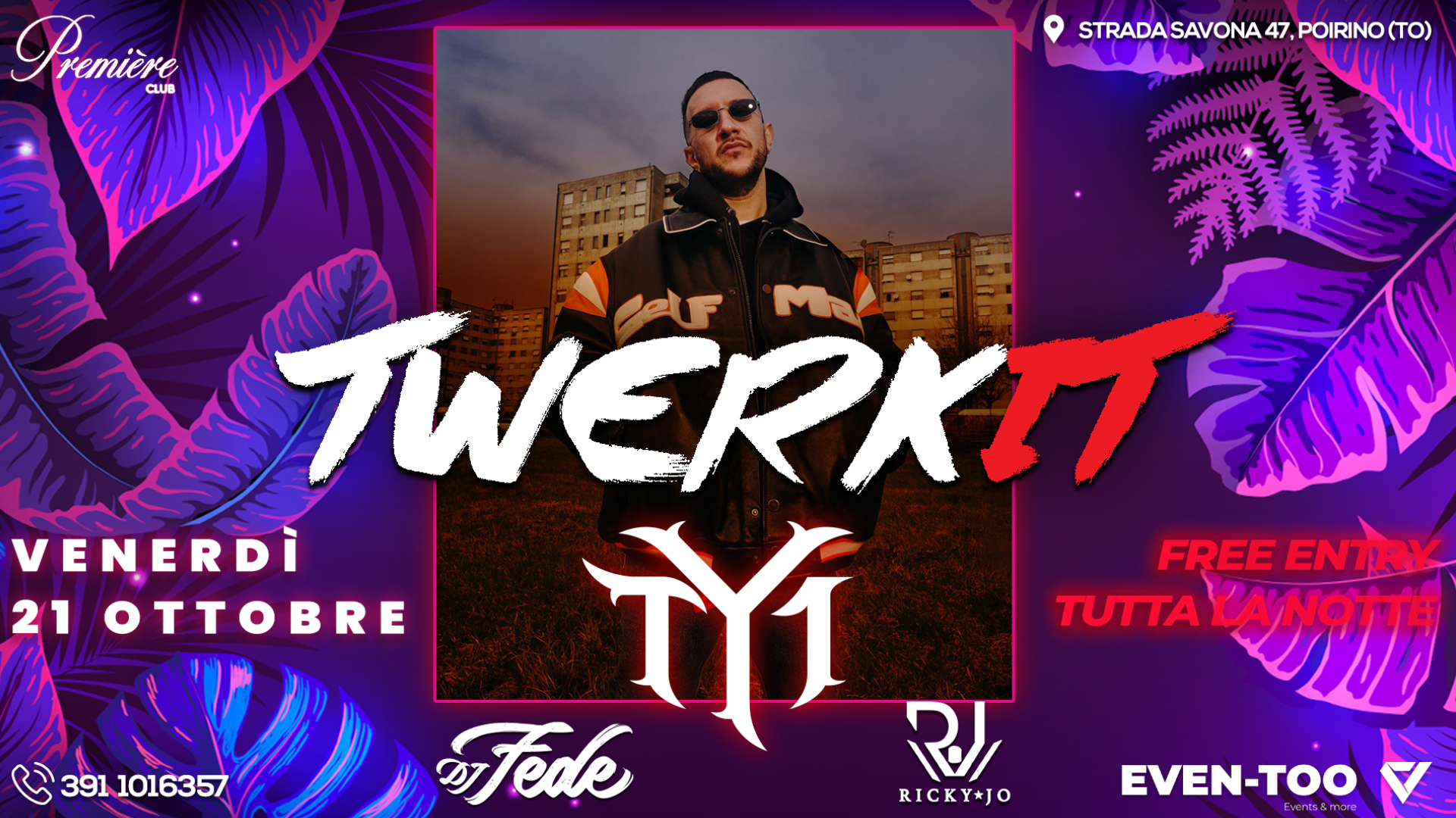 TWERKIT GRATUITO -TY1 SPECIAL GUEST  image