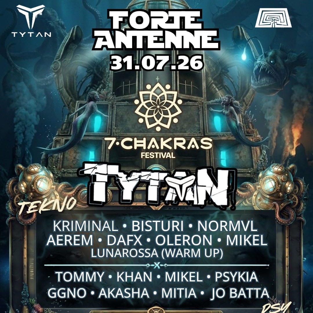 TYTAN X 7CHAKRAS | Tekno & Psytrance image