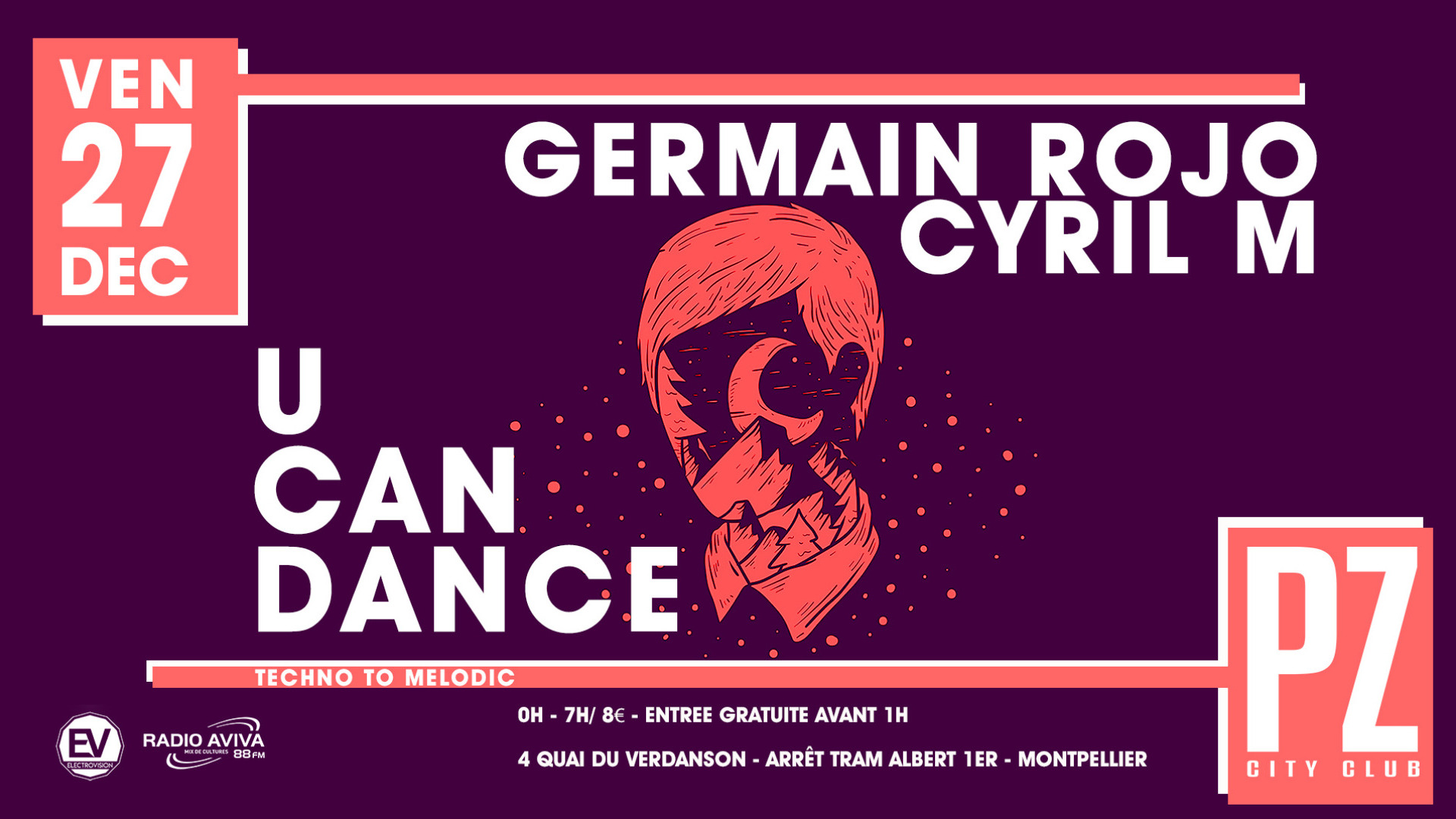 U CAN DANCE : Germain Rojo & Cyril M @PZ city club