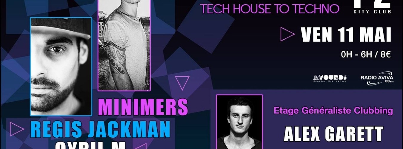 U CAN DANCE Minimers & Regis Jackman @PZ City Club image