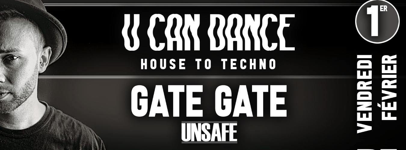 U CAN DANCE w/GATE GATE @PZ city club image