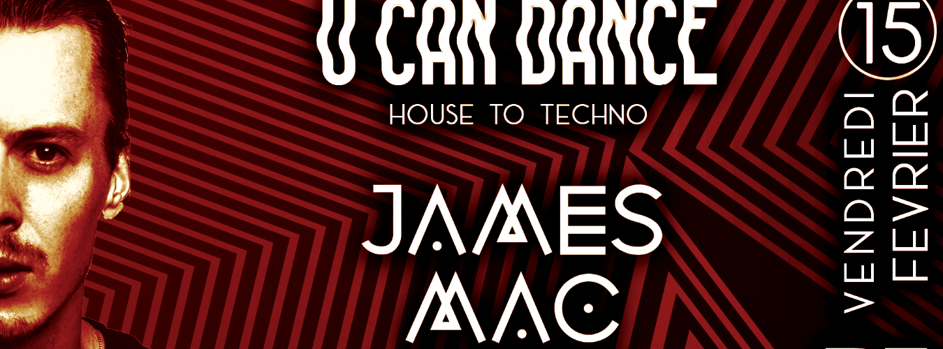 U CAN DANCE w/James MAC @PZ city club image