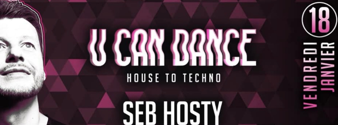 U CAN DANCE w/SEB HOSTY @PZ city club image