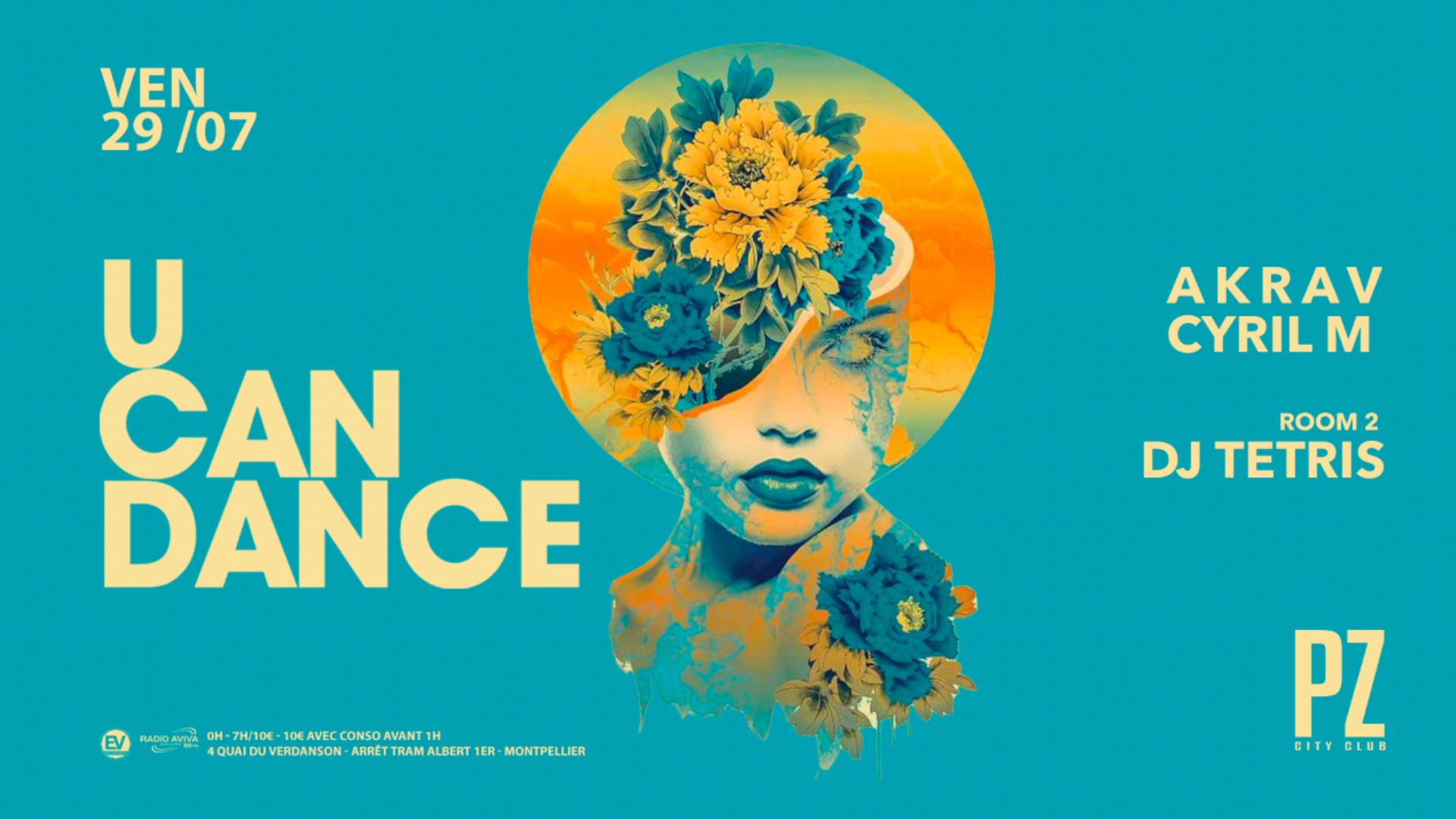 U CAN DANCE x AKRAV x Cyril M x PZ city club image