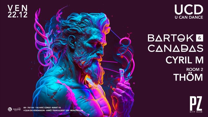 Cover for event: U CAN DANCE x BARTOK & CANADAS x Cyril M x THÖM x PZ city club