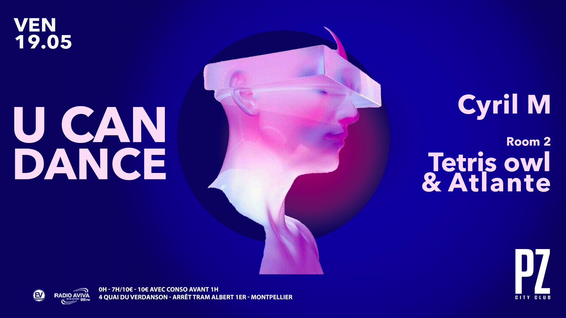 U CAN DANCE x Cyril M x TETRIS OWL & ATLANTE x PZ city club image