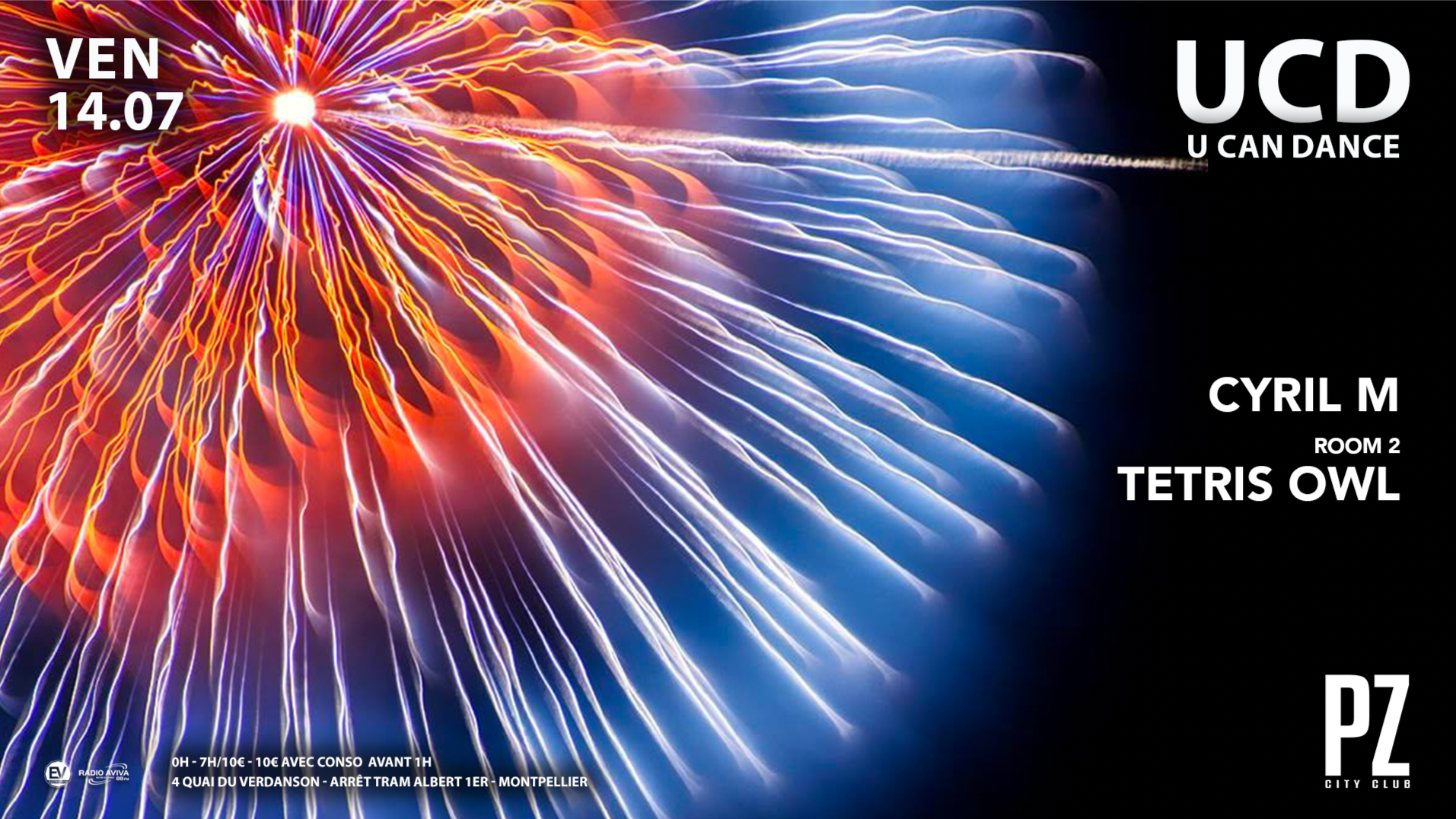 U CAN DANCE x Cyril M x TETRIS OWL x PZ city club image