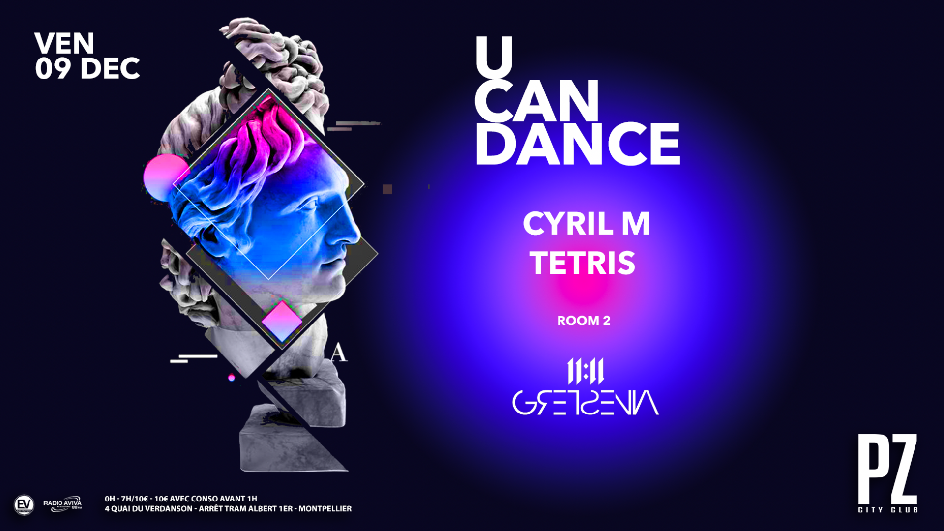 U CAN DANCE x Cyril M x TETRIS x GRETSENIA x PZ city club