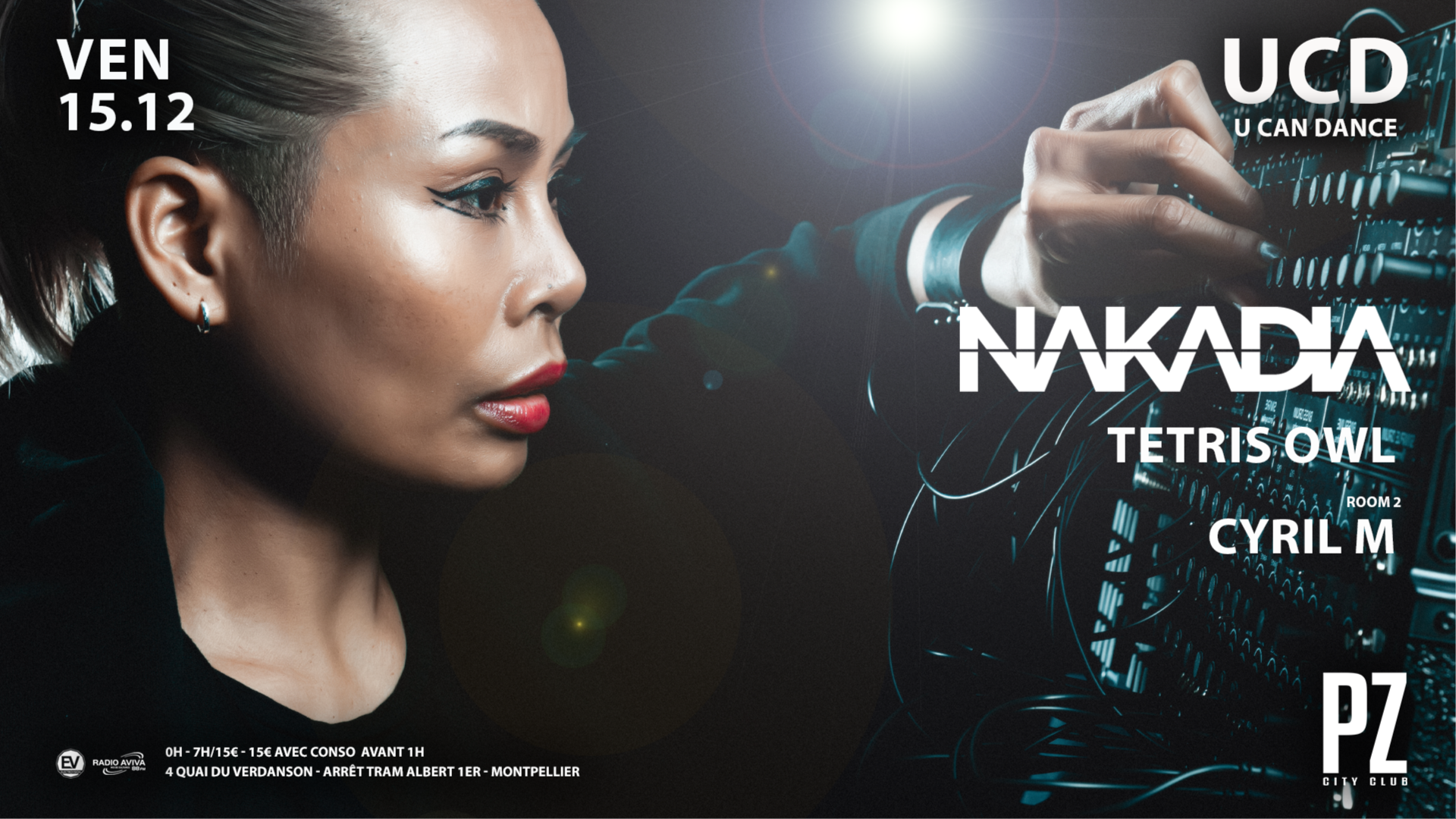 U CAN DANCE x NAKADIA x TETRIS OWL x Cyril M x PZ city club