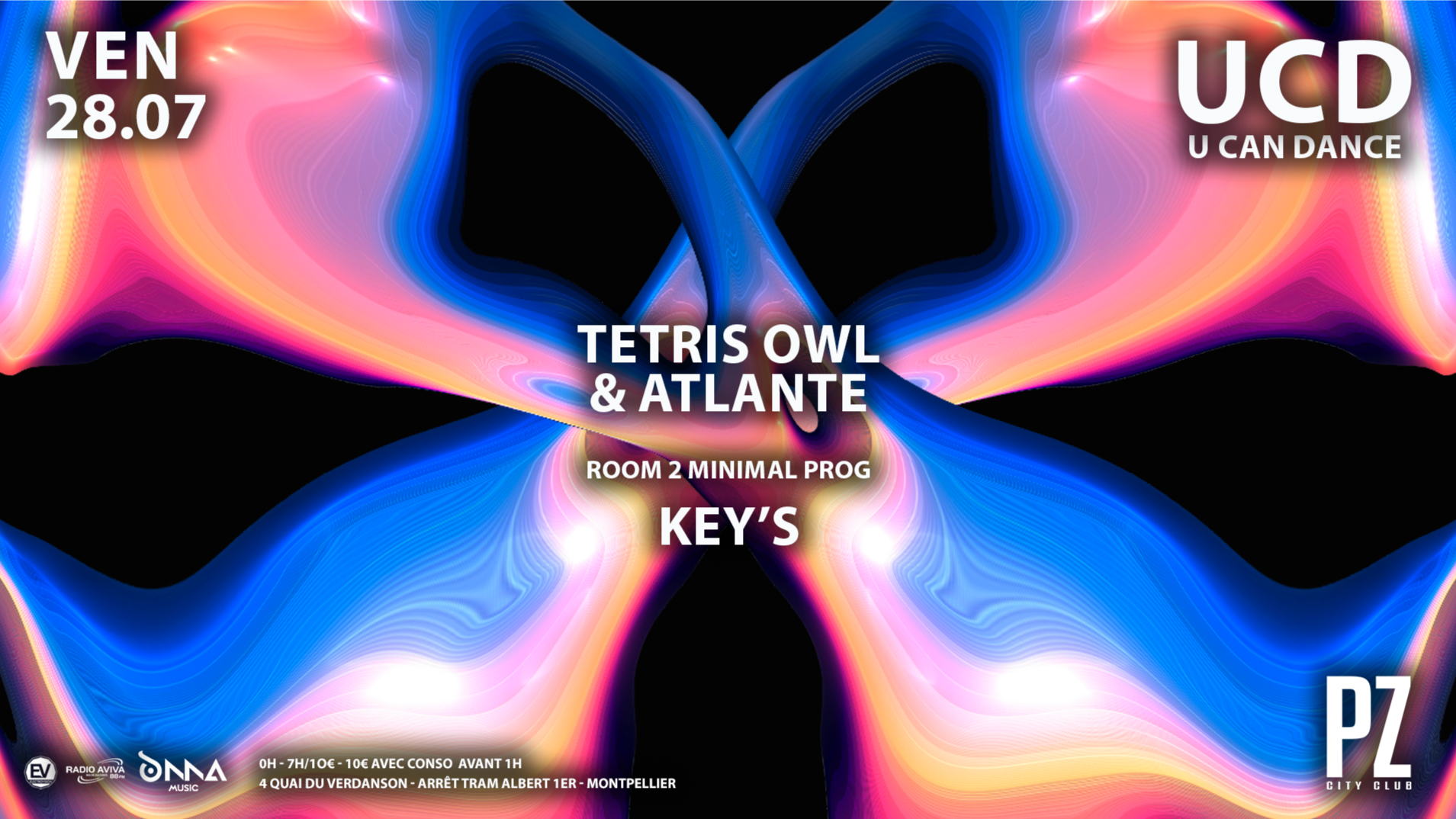 U CAN DANCE x TETRIS OWL & Atlante x KEY'S x PZ city club image