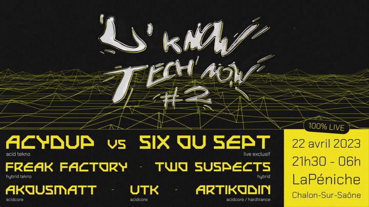 Cover for event: U KNOW TECH NOW #2