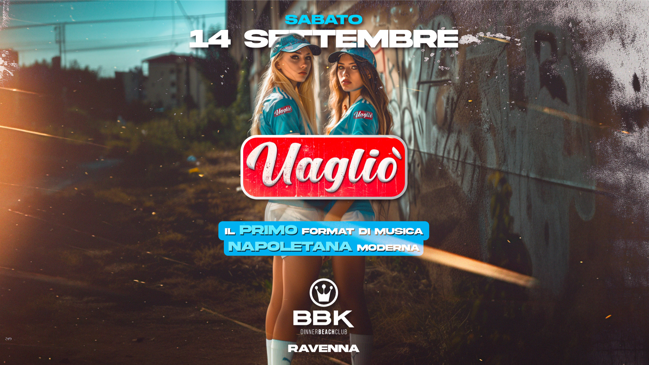 UAGLIÒ • Il Format di Musica Napoletana Moderna • Prima data Ufficiale a Ravenna image