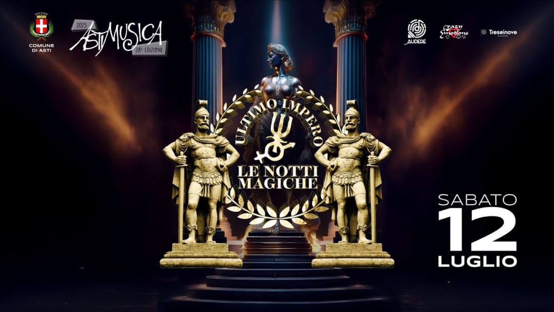 Cartel del evento ULTIMO IMPERO - LE NOTTI MAGICHE