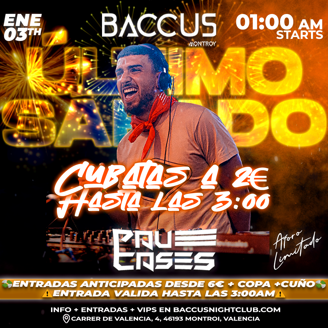 ÚLTIMO SÁBADO BACCUS NIGHT CLUB  image