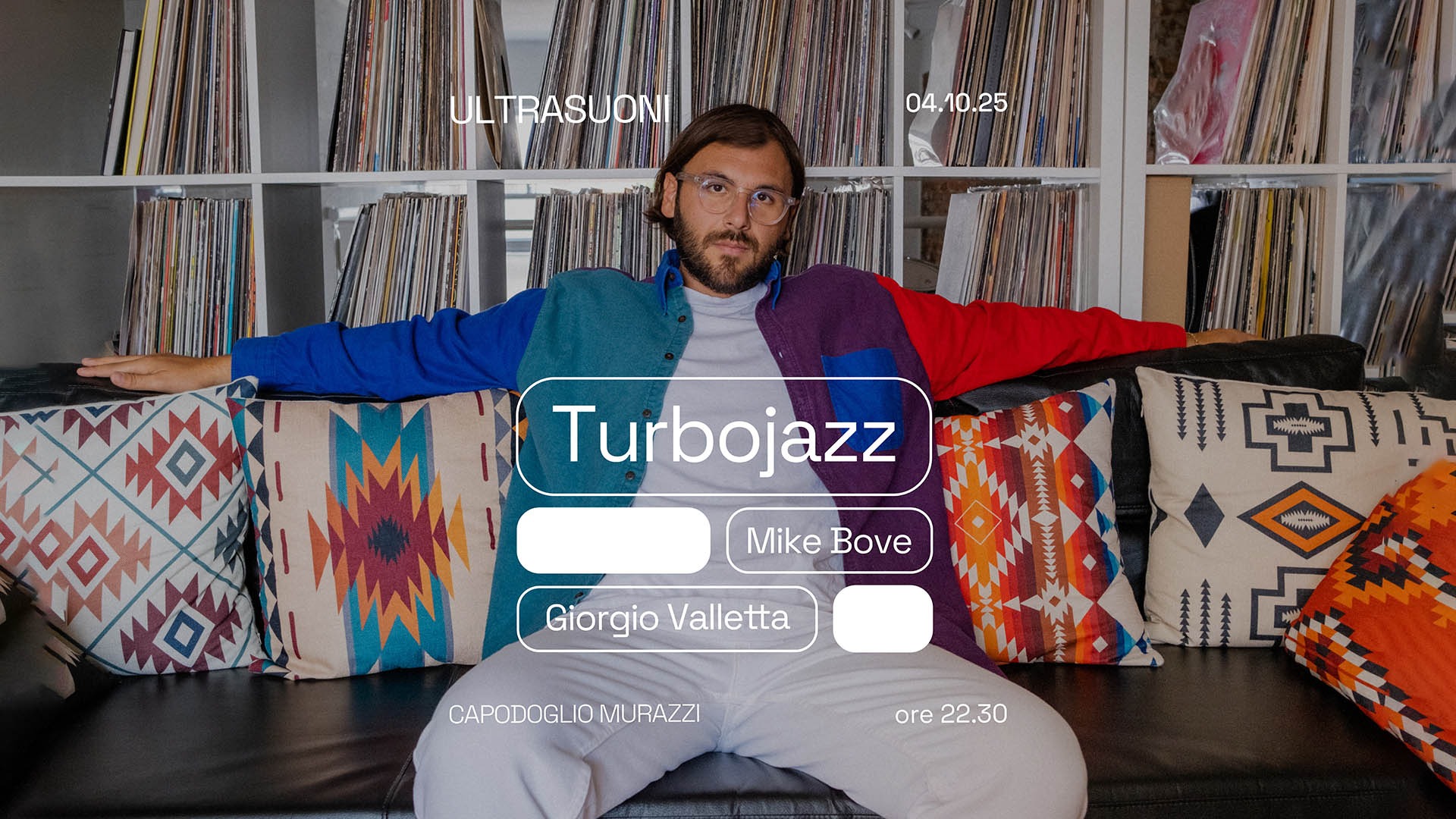 Ultrasuoni ✷ Turbojazz | Mike Bove | Giorgio Valletta image