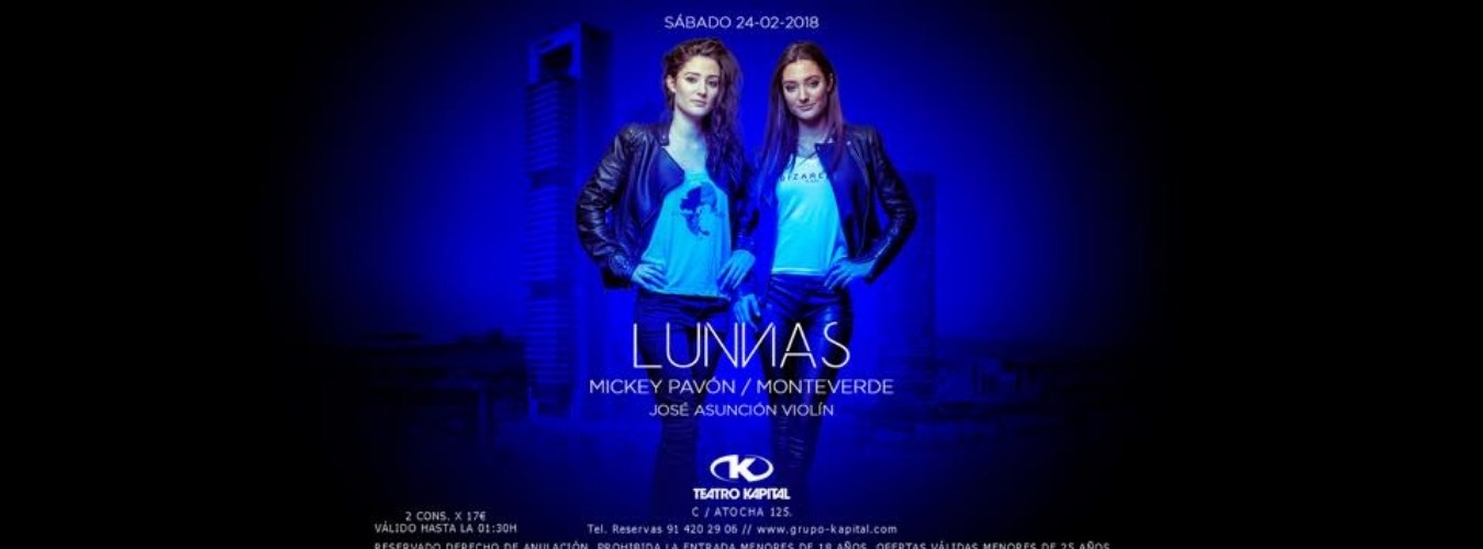 Una noche con Lunnas || Teatro Kapital image