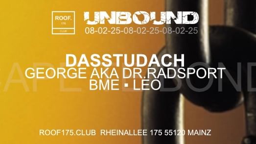 Cover for event: Unbound w/ Dasstudach, George and more