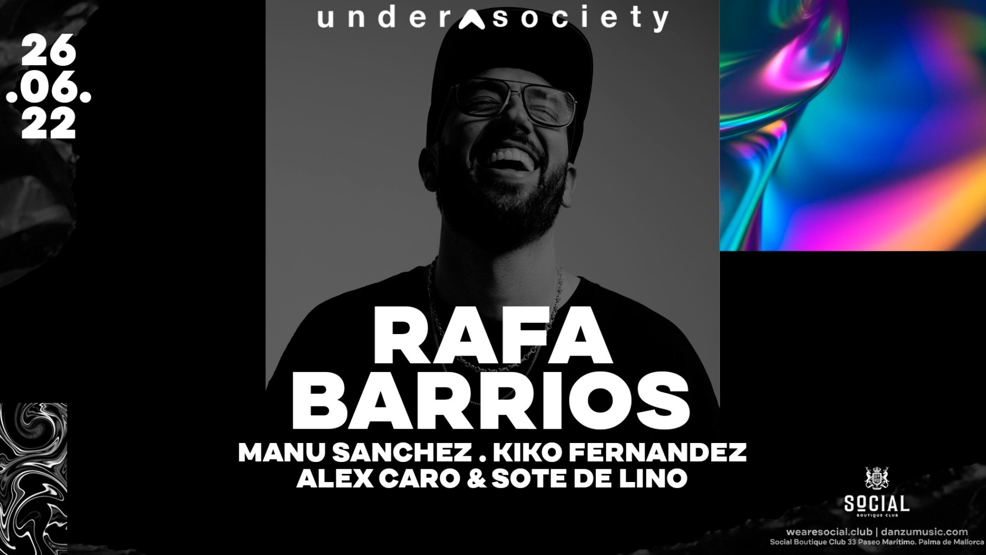 Under Society at Social Club with Rafa Barrios