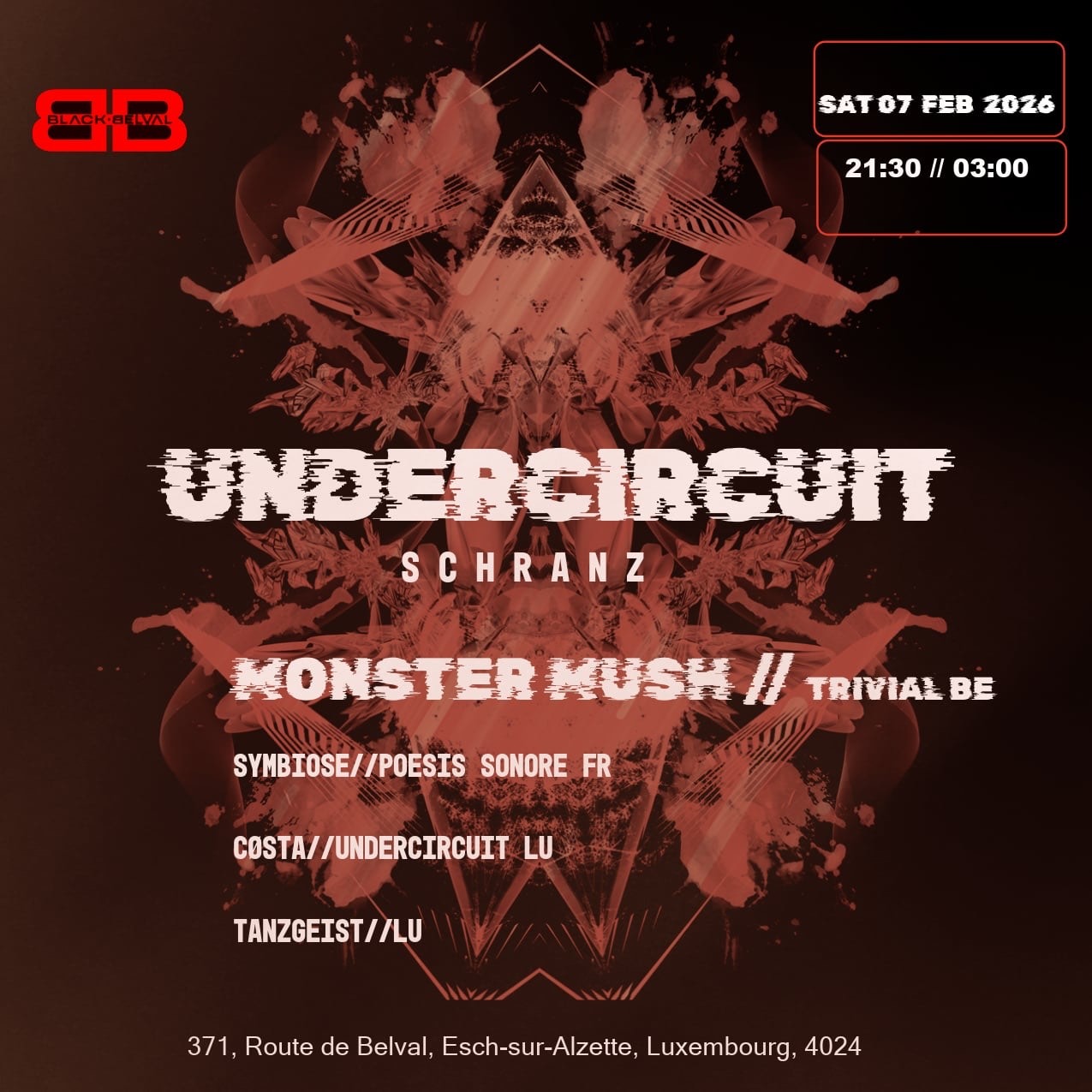 UNDERCIRCUIT / SCHRANZ TOTAL W/ MONSTER MUSH image