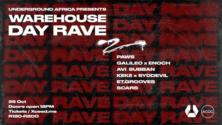 Cover for event: Underground Africa: Warehouse Day Rave