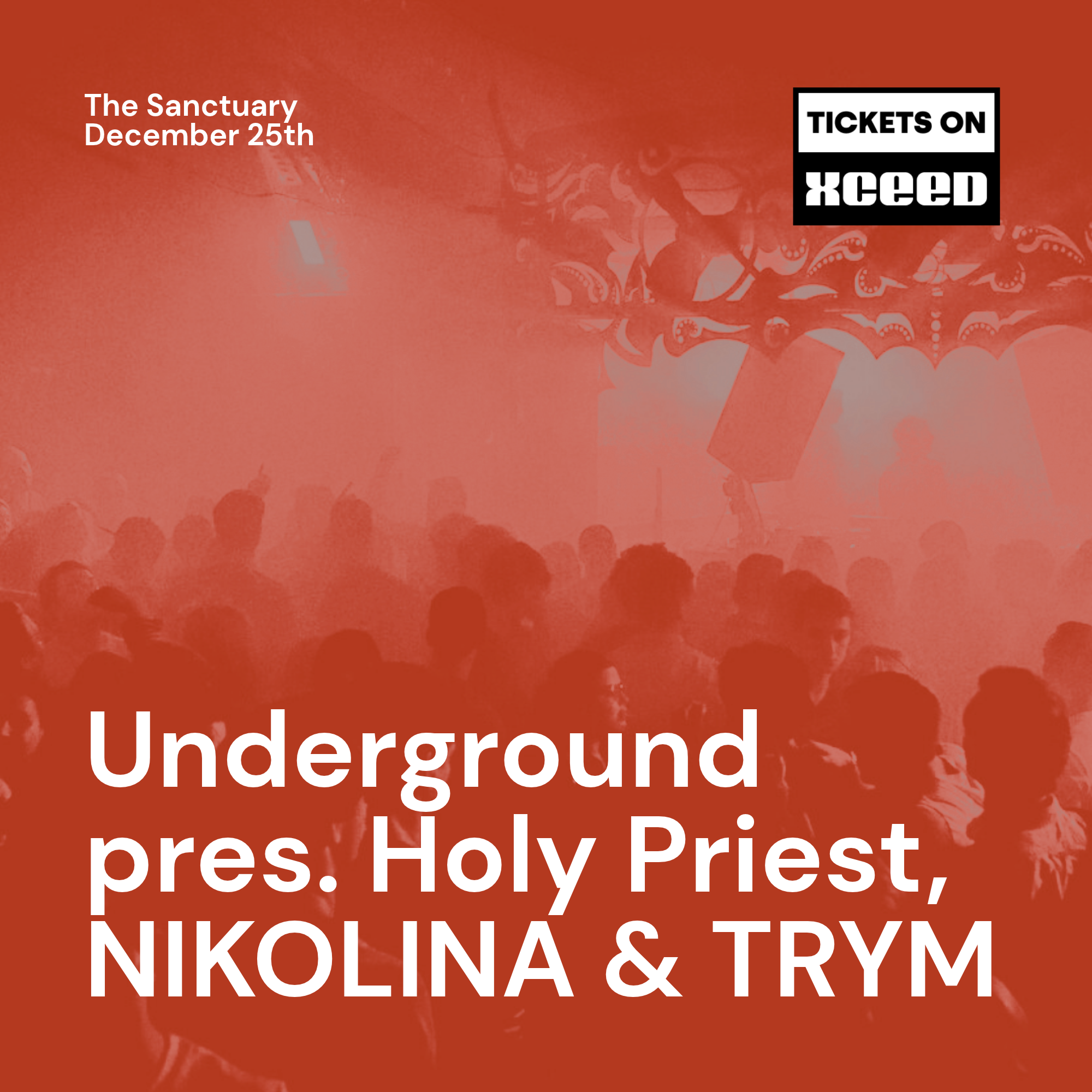 Underground pres. Holy Priest, NIKOLINA & TRYM image