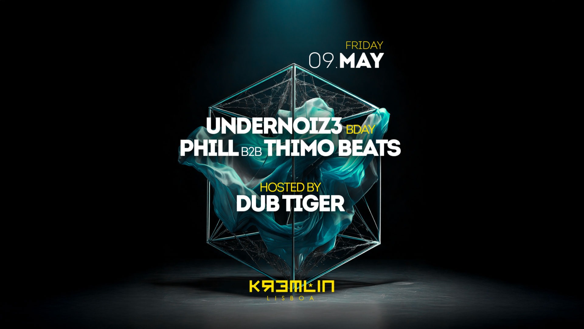 Undernoiz3 (Bday), Phill b2b Thimo Beats: Hosted by Dub Tiger image