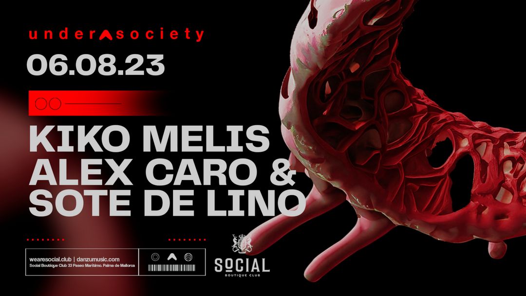 Cartell de l'esdeveniment Undersociety pres. Local Heroes