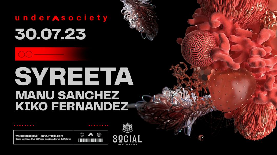 Undersociety pres. SYREETA event cover