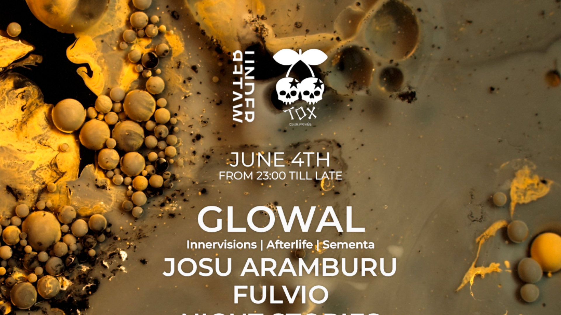 Underwater @ TOX Club w/ Glowal image