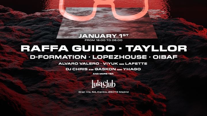 Cover for event: UnderWater x Lula Club NEW YEARS DAY 01.01.25 w/ Raffa Guido, Tayllor