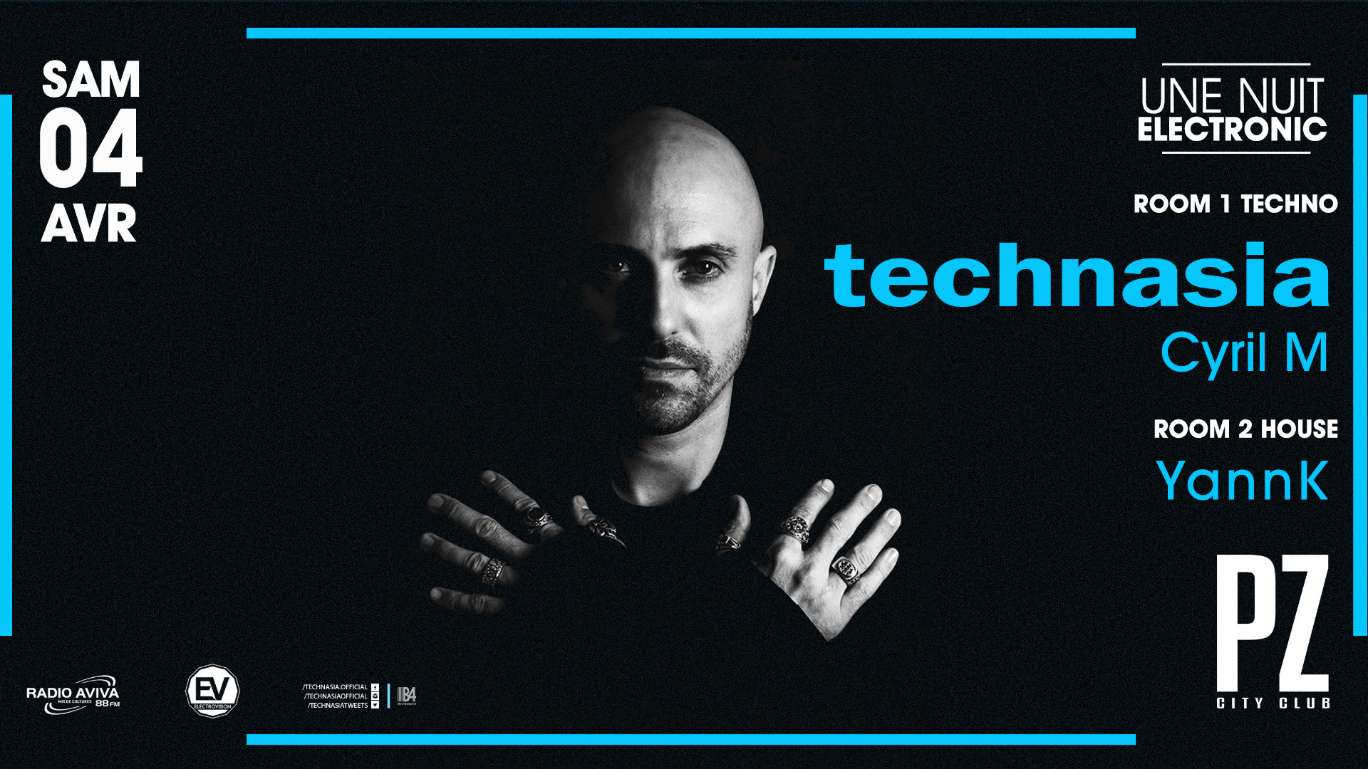 Une Nuit Electronic Technasia @PZ city club