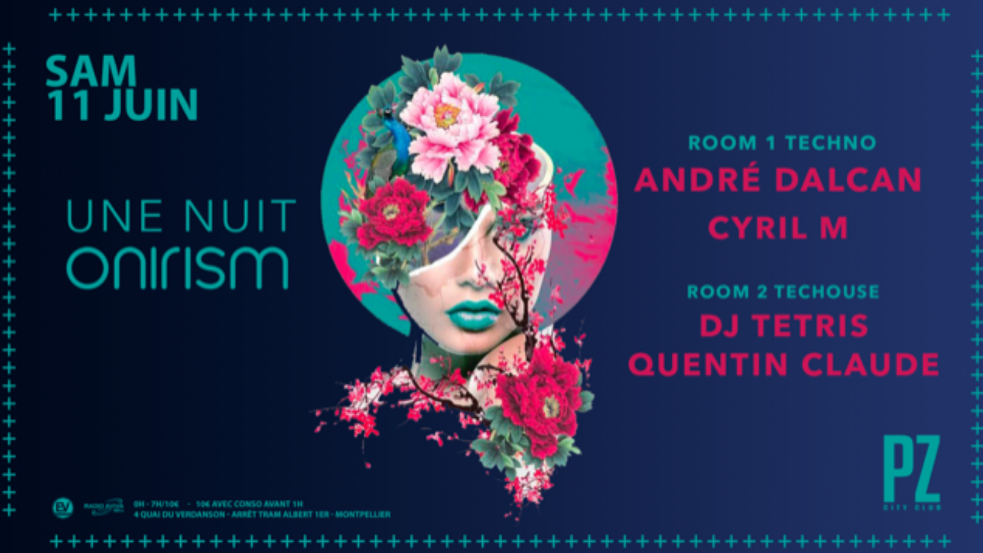 Une Nuit Onirism x André Dalcan x Cyril M x PZ city club image