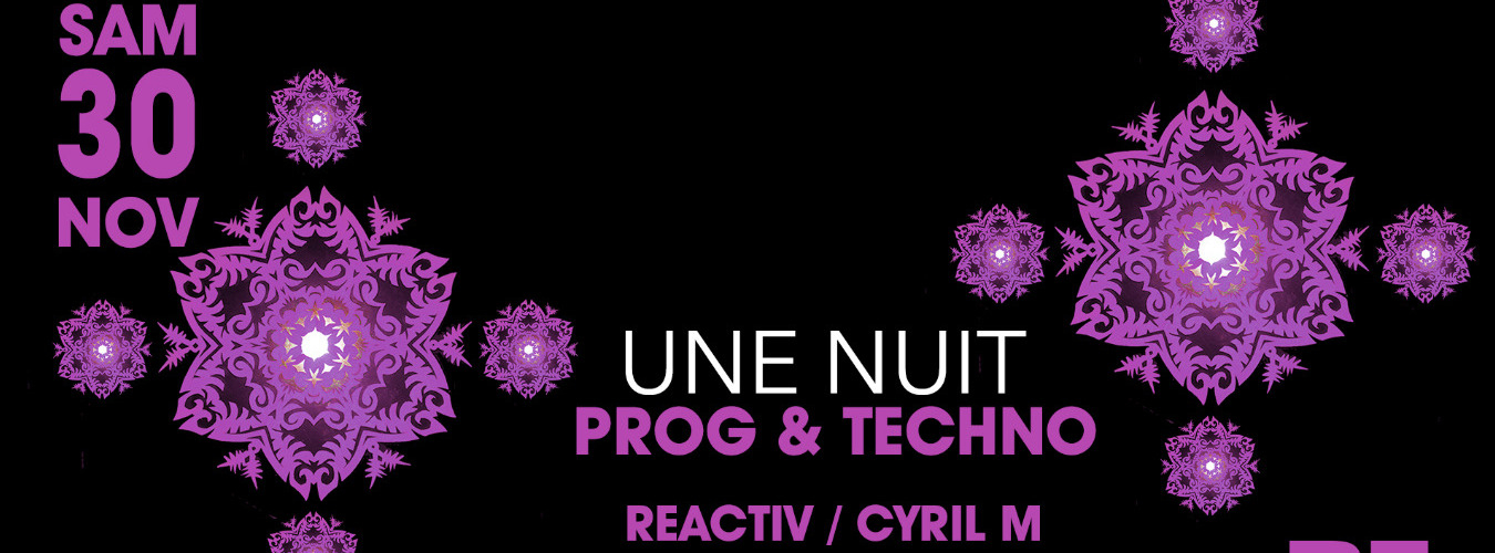 Une Nuit Prog & Techno @PZ city club image