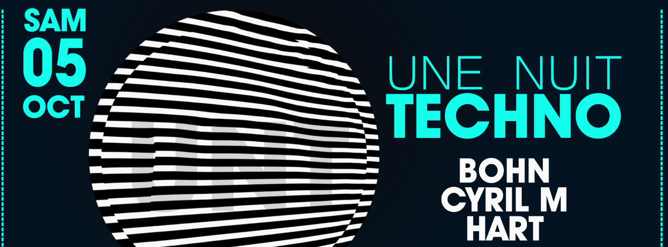 Une Nuit Techno @PZ city club image