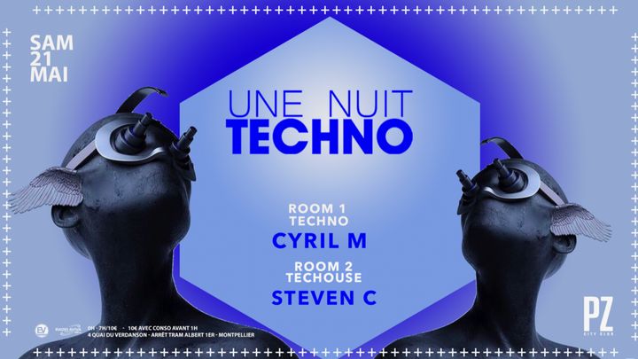 Cover for event: Une Nuit Techno x BARTOK & CANADAS x Cyril M x PZ city club