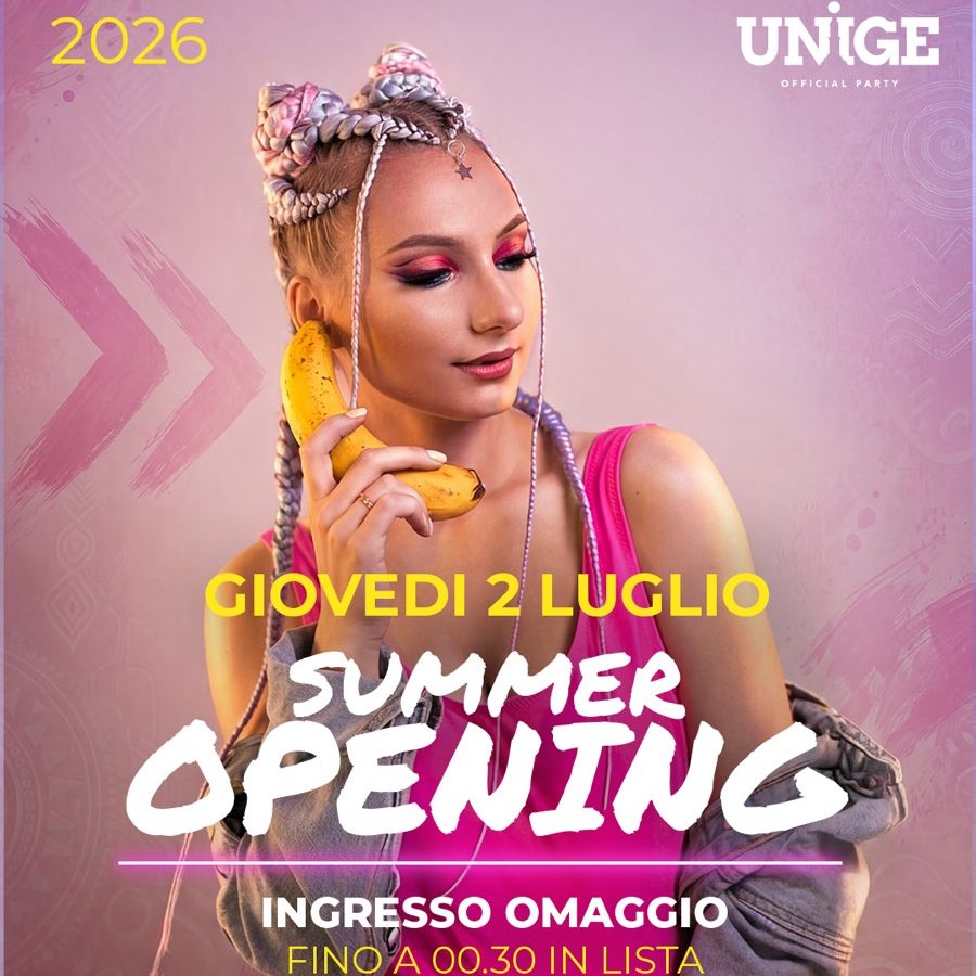 UNIGEPARTY - THURSDAY SUMMER OPENING image