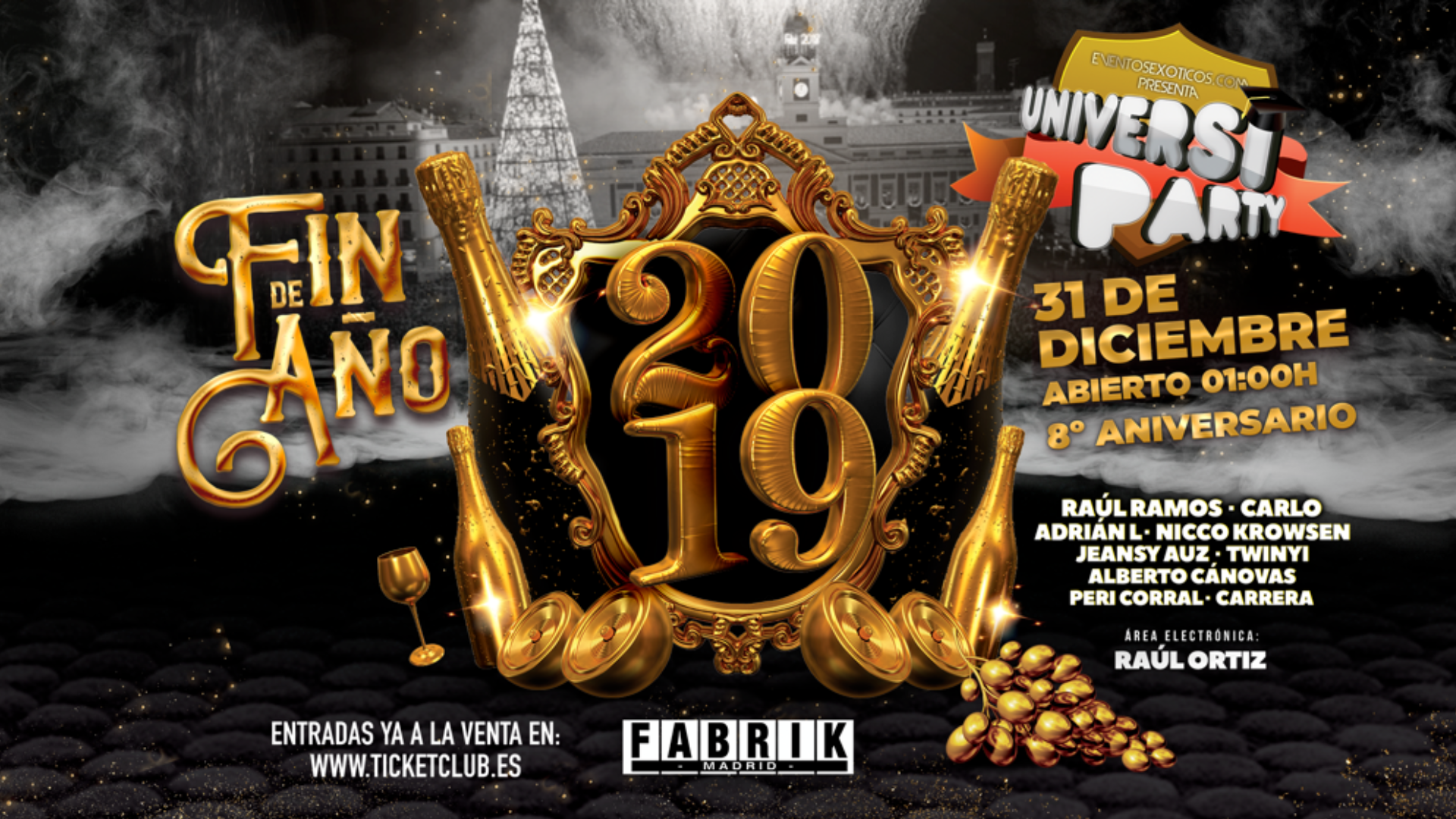 Universiparty Fin de Año 2019 image