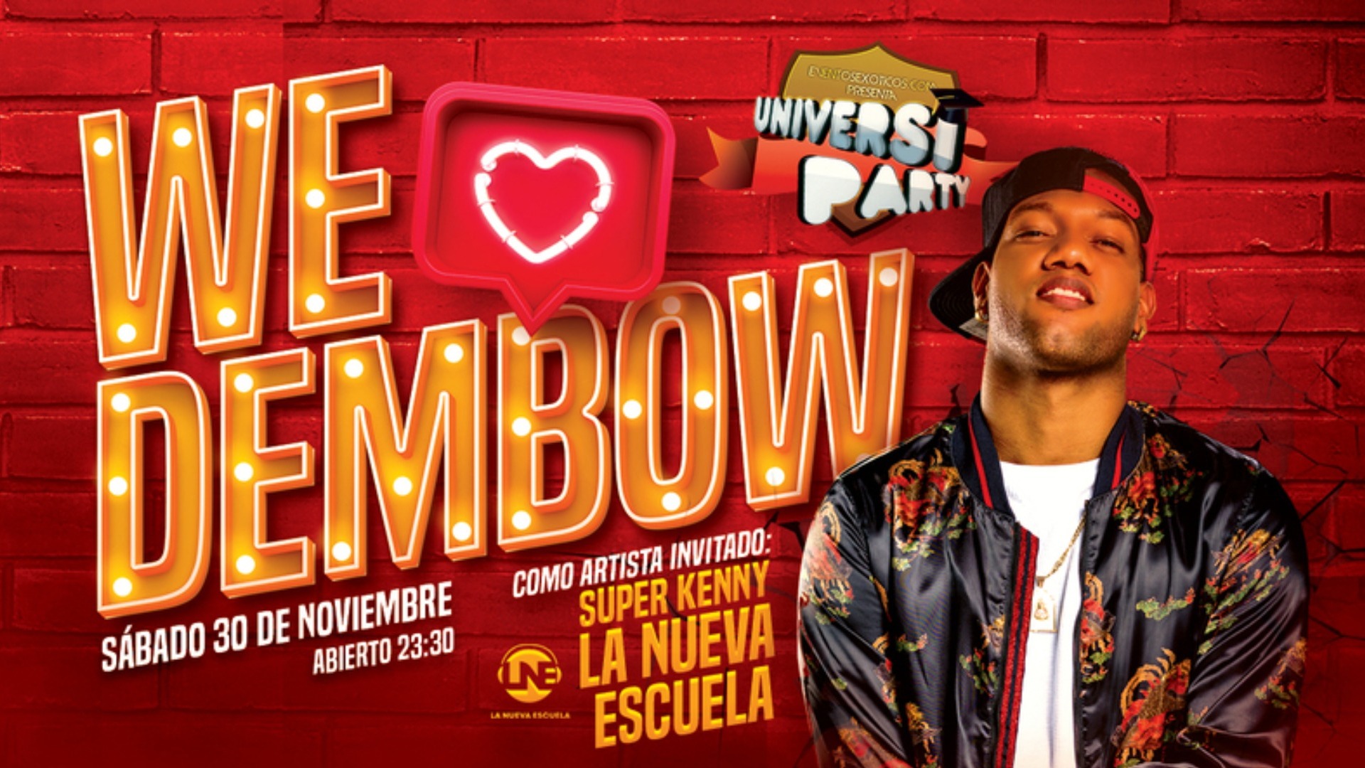 Universiparty We Love Dembow image