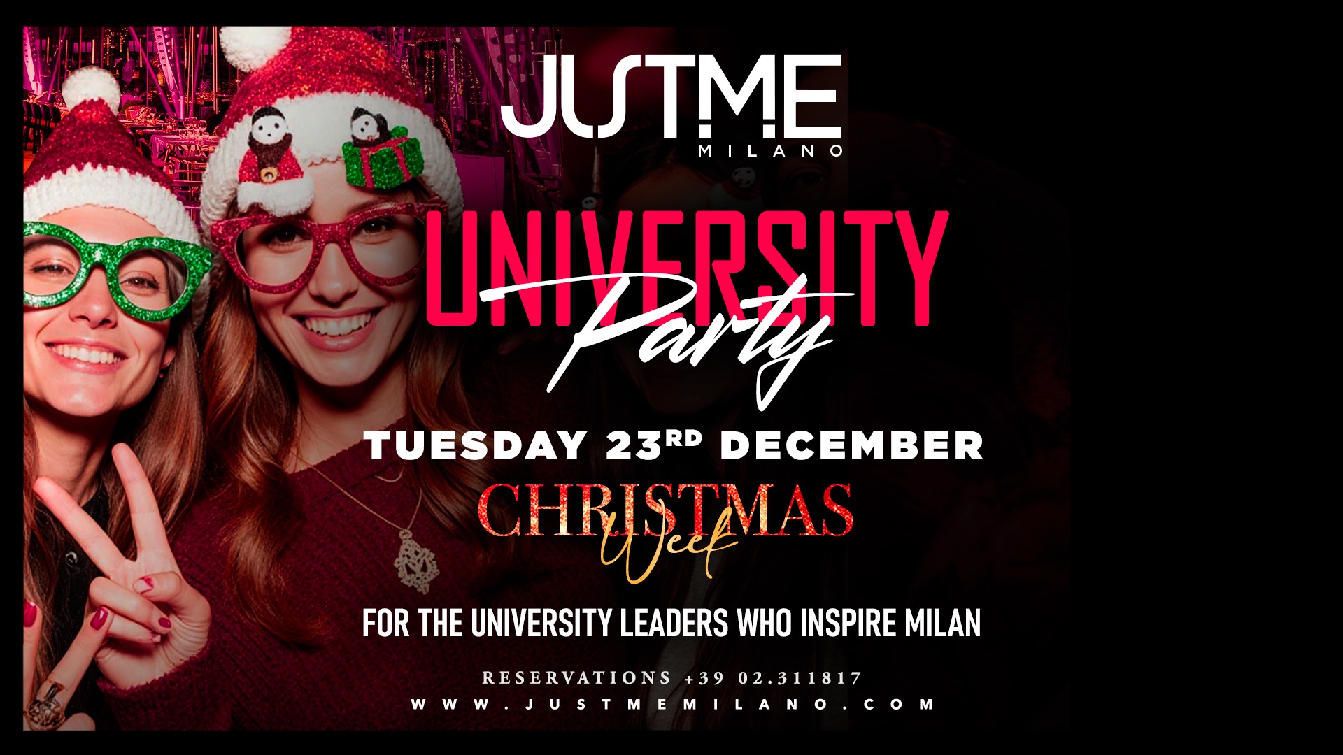 University Night Christmas Week image