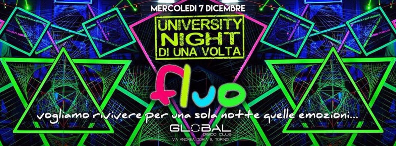University Night di una volta | FLUO image