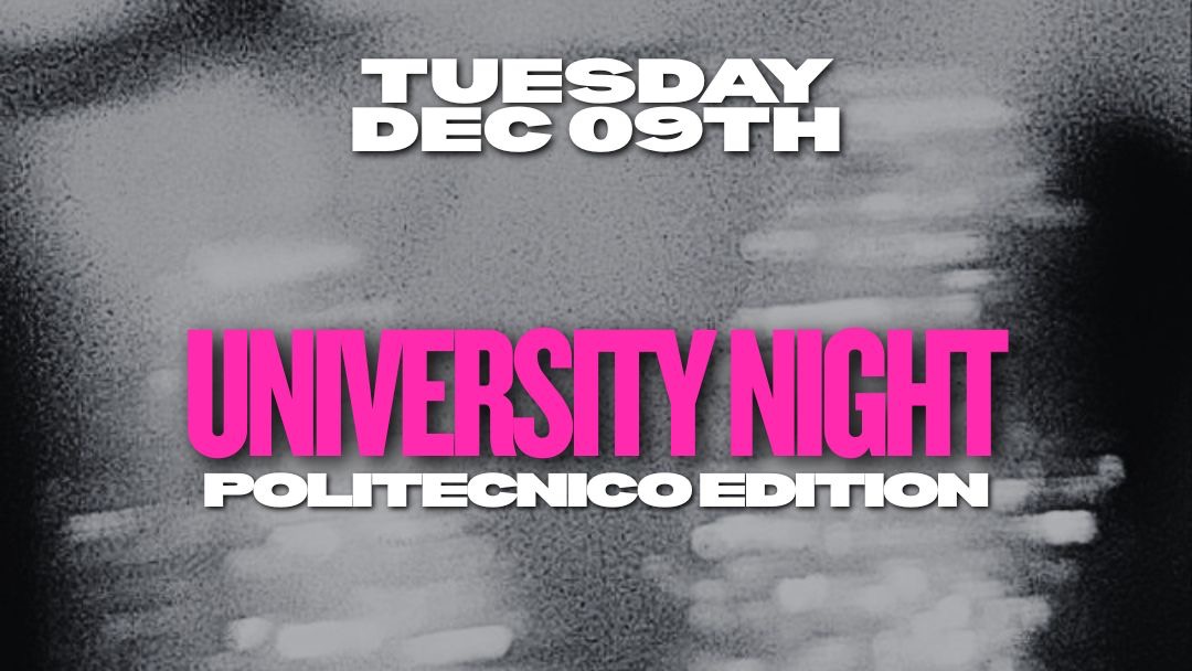 University Night Politecnico Edition image