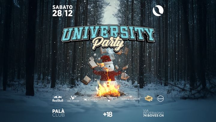 Cover for event: UNIVERSITY PARTY CHRISTMAS EDITION