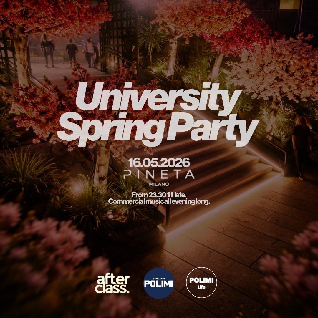 University Spring Party image