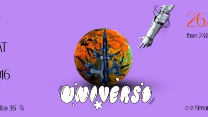 Cover for event: UNIVERSO w/COGAT . GAP . DD7016