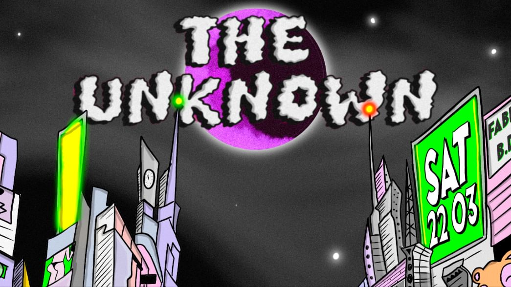 Unknown with Just Jam, A.M. Project, Nuzzo, Carlos Vila-Eventplakat
