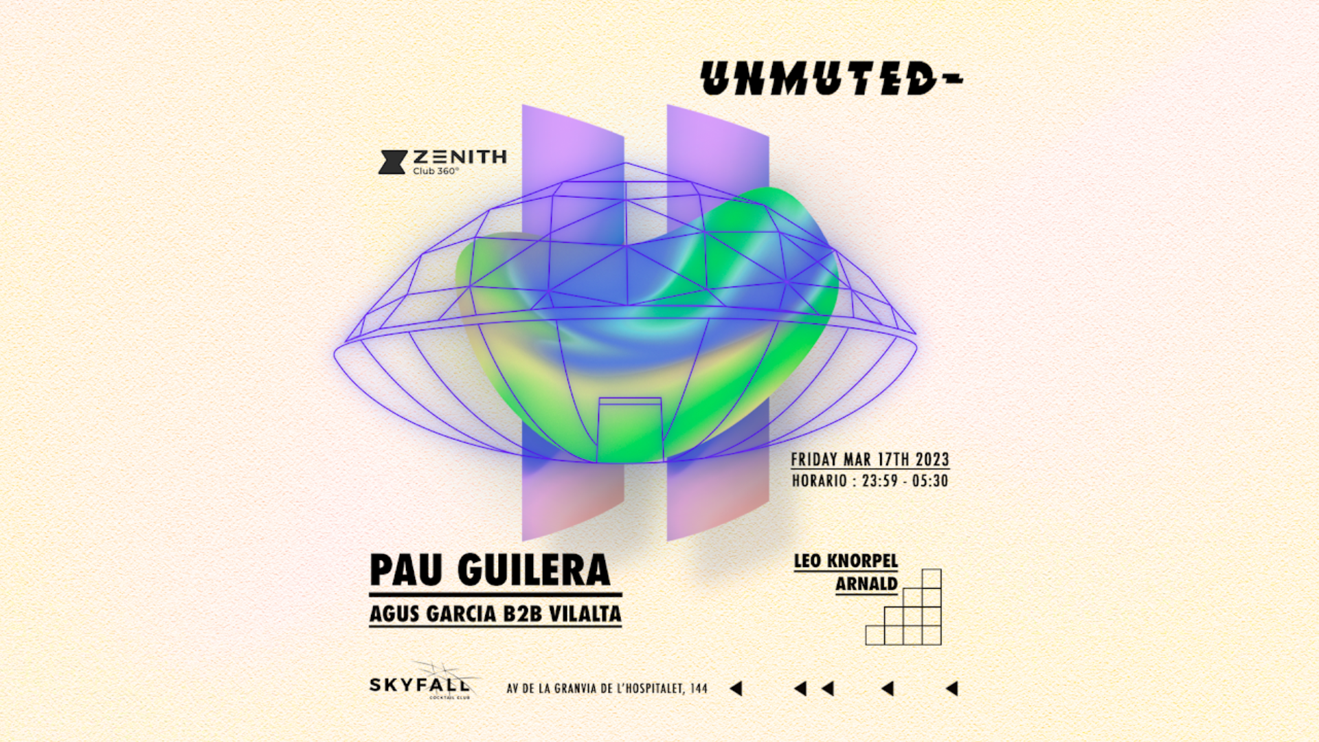 Unmuted pres. Pau Guilera, Agus Garcia, Vilalta, Arnald, Leo Knorpel image