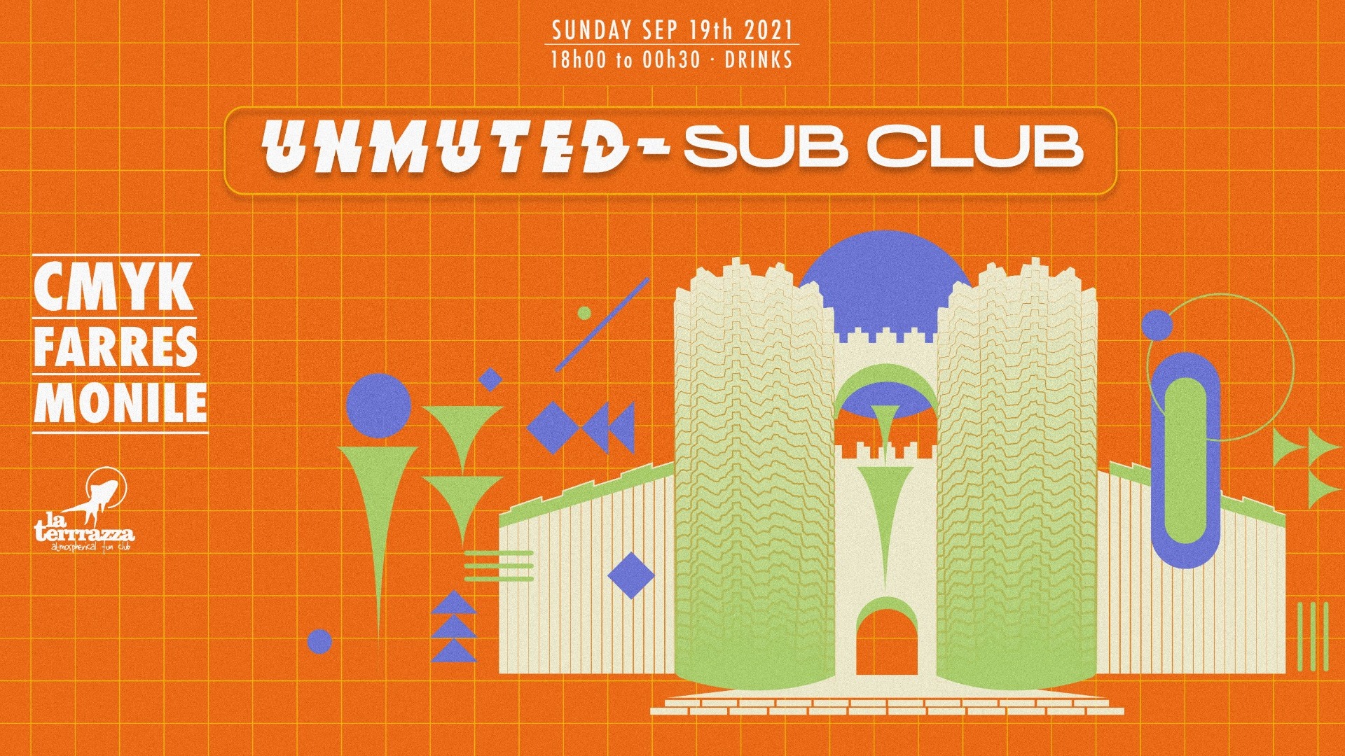 UNMUTED X SUB CLUB Pres: CMYK