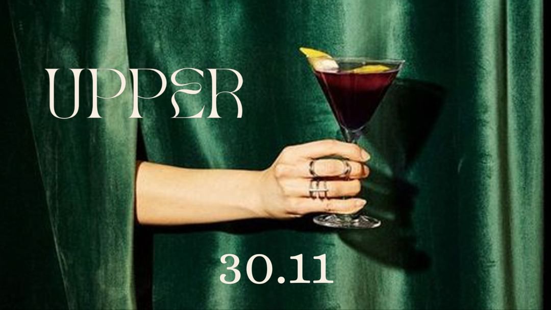 Upper [FREE drink included]-Eventplakat